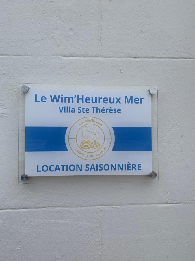 Le Wim'Heureux Mer. Villa Sainte Therese Wimereux Dış mekan fotoğraf